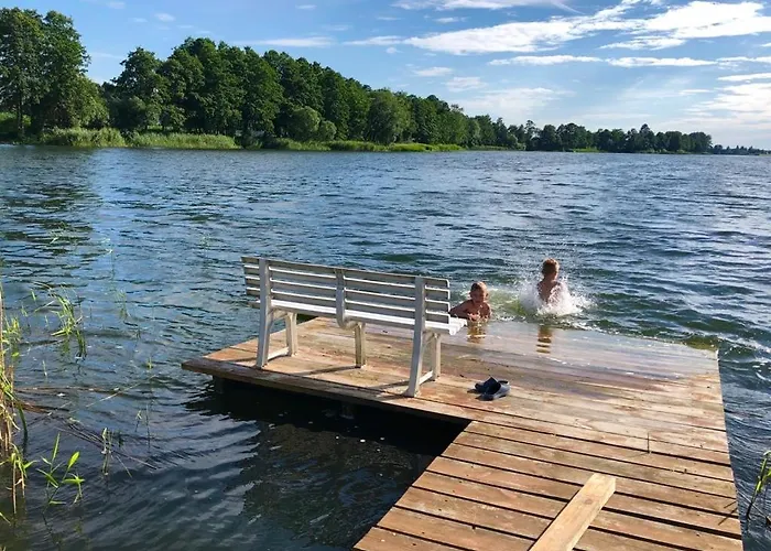 Bajkowa Przystan Nad Jeziorem 別荘 *