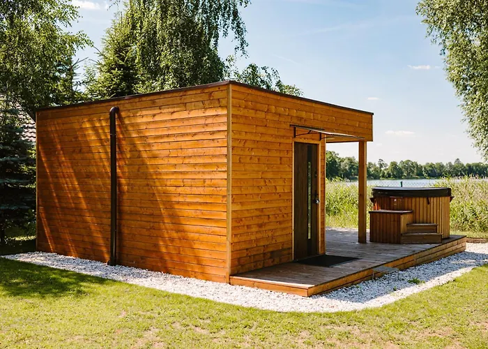 Bajkowa Przystan Nad Jeziorem 別荘 *