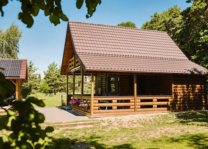 Bajkowa Przystan Nad Jeziorem 別荘 *