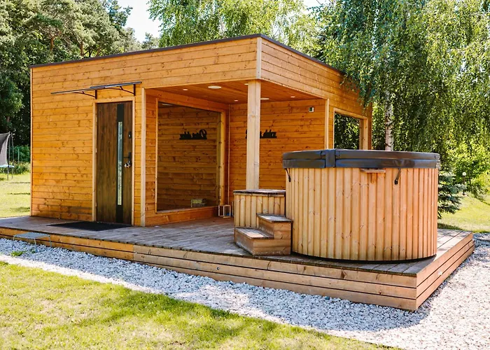 Bajkowa Przystan Nad Jeziorem 別荘 *